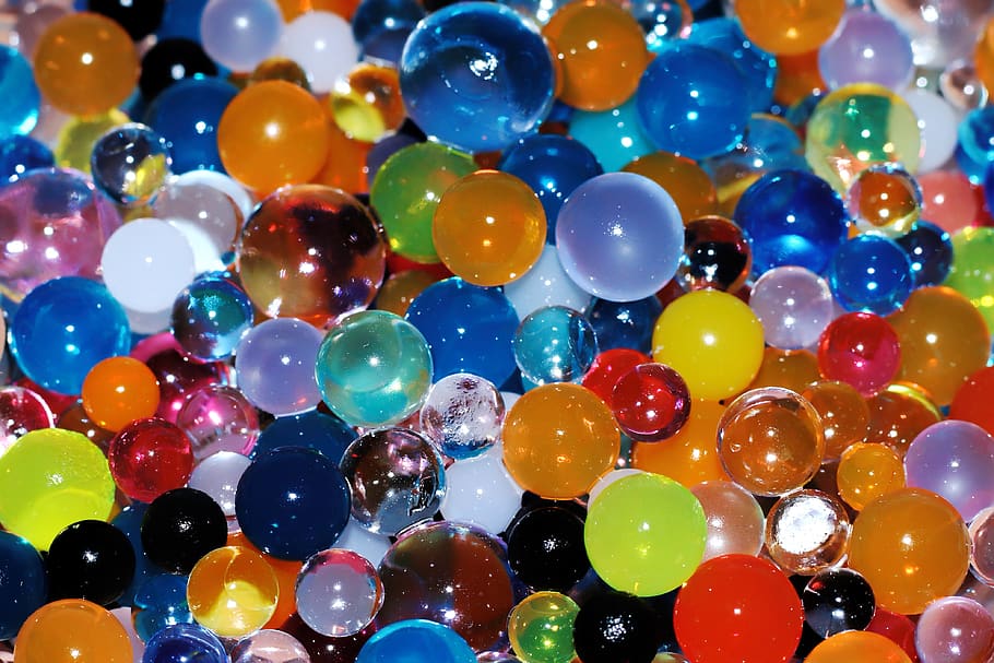 background, ball, balls, beach, bowl, clear, clouds, color, crystal, desk