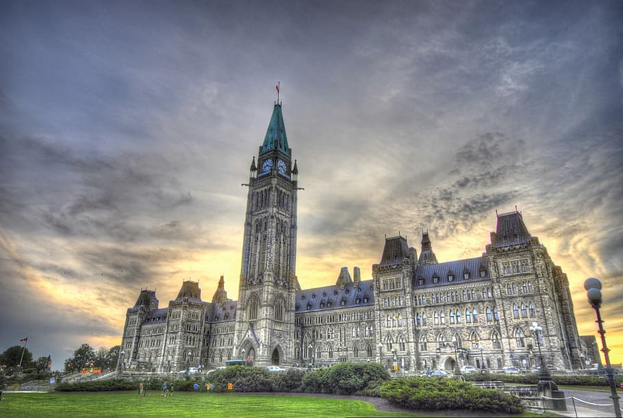 canada, ottawa, parliament, government, ontario, built structure, architecture, building exterior, sky, tower