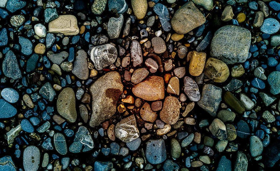 rock, piedra, patrón, textura, fondo, río, papel pintado, antecedentes, estructura, marrón
