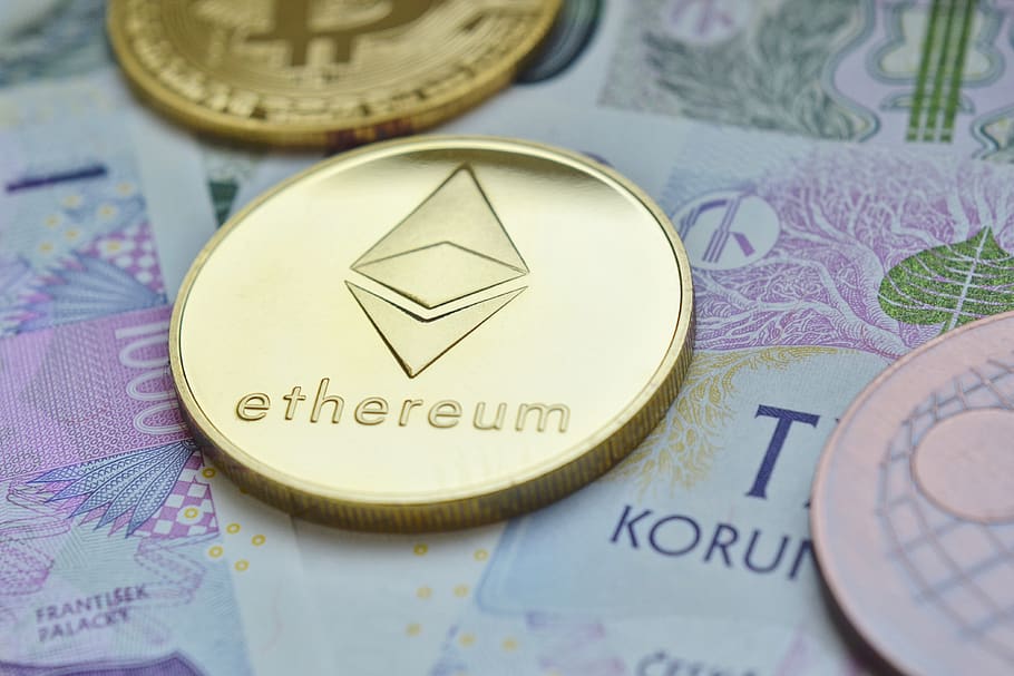 ethereum, cryptocurrency, the value of the, eth, coins, money, cryptography, currency, payments, digital