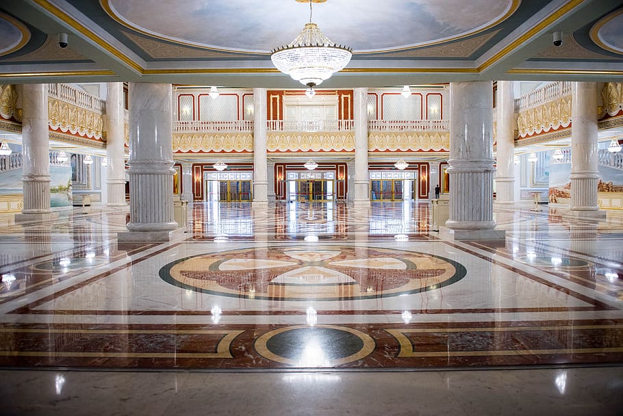 astana, opera, theatre, capital, architecture, luxury, wealth, built structure, architectural column, indoors