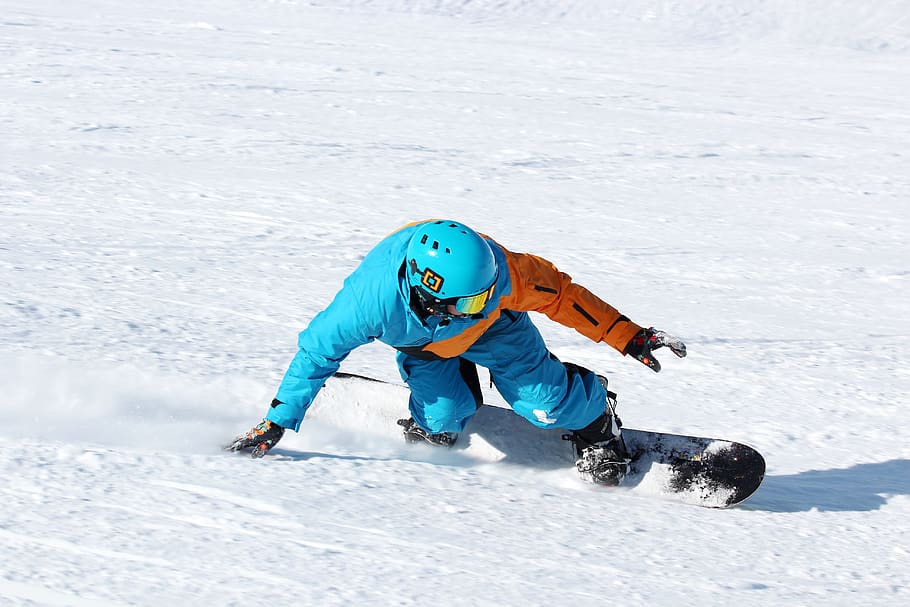 snowboard, frontside, stubai, carving, powder, snow, winter, cold temperature, sport, winter sport