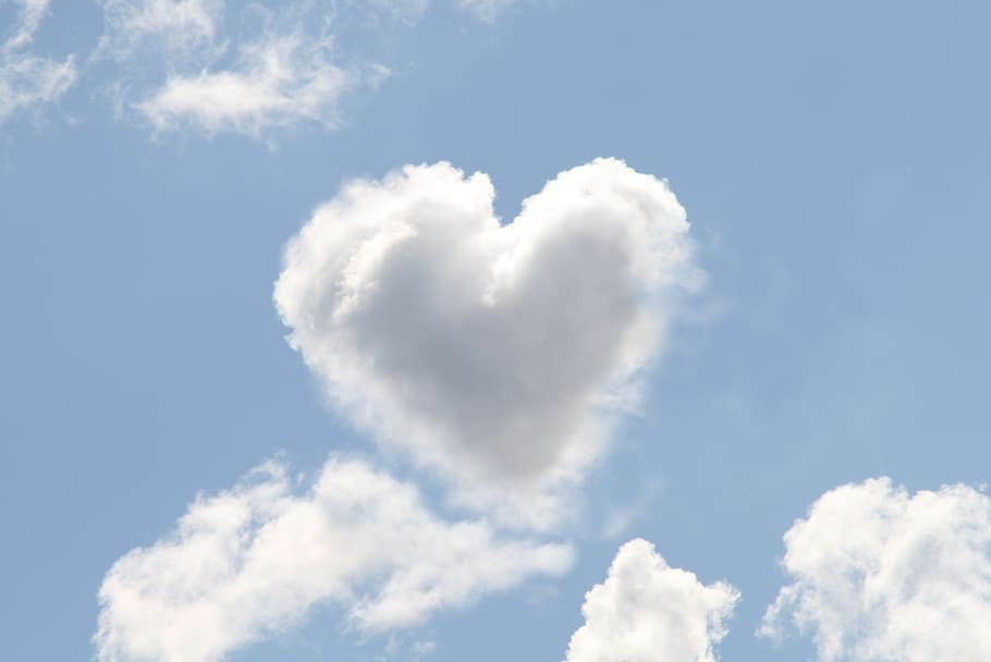 cloud, heart, clouds heart, heart cloud, love, sky, dream, dreamy, dreams, postcard