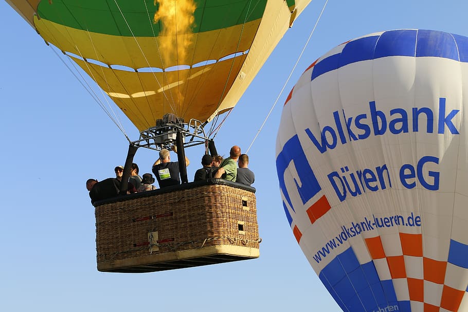 ballooning, naik balon udara panas, balon, balon udara, langit, penerbangan, olahraga air, wahana balon udara, amplop balon, lepas landas