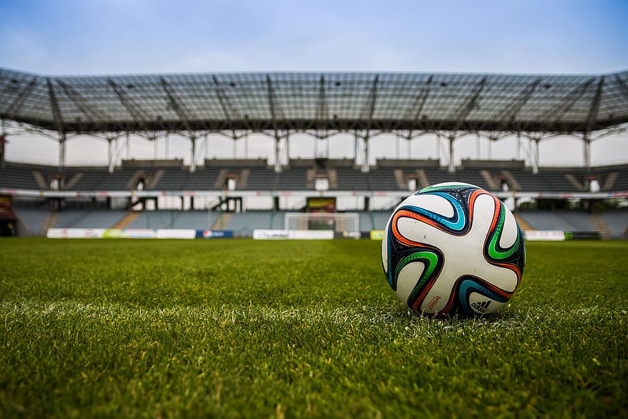 the ball, stadion, football, the pitch, grass, game, sport, match, soccer, team sport