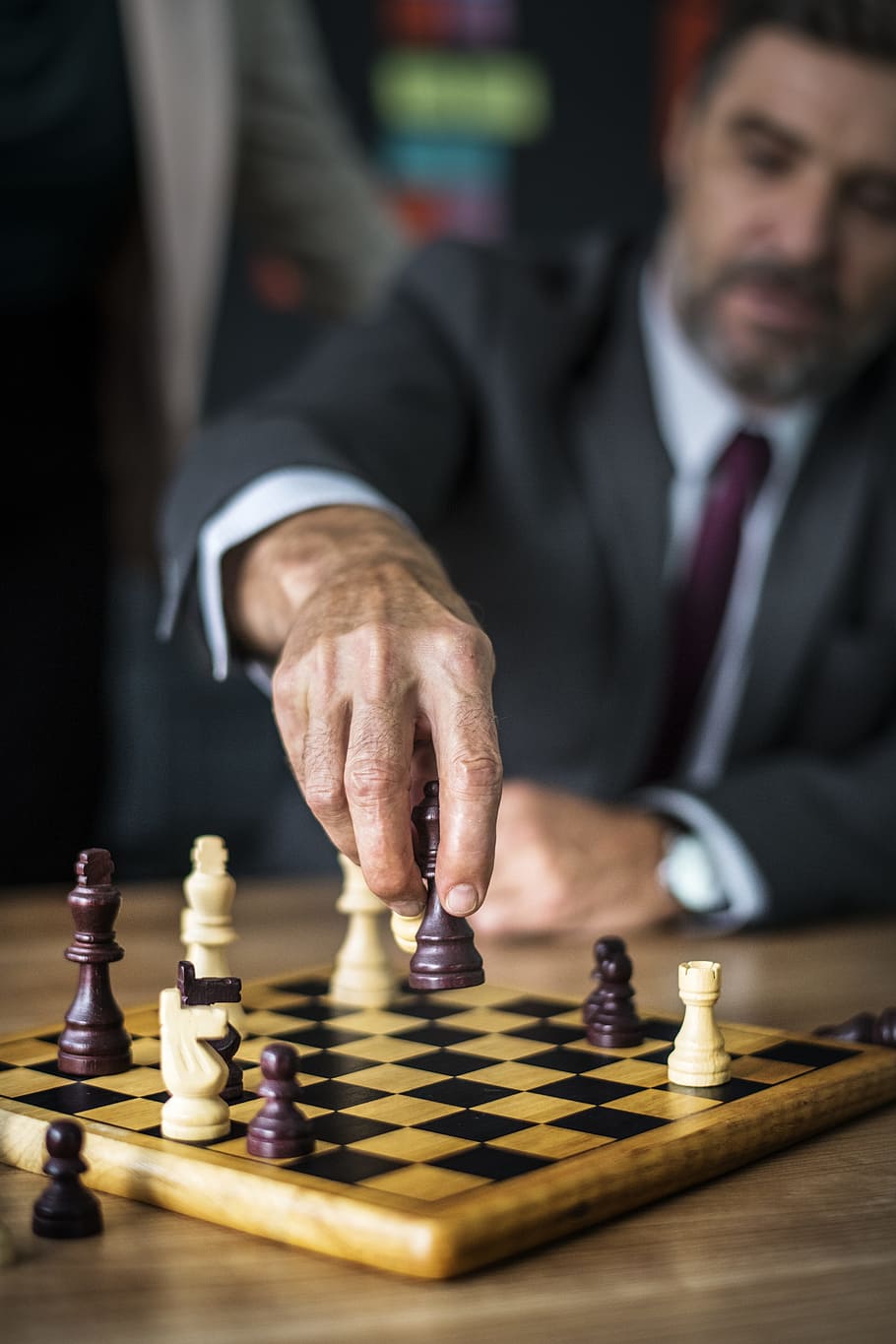 realização, adulto, batalha, preto, conselho de administração, negócios, empresário, seleção, xadrez, peça de xadrez