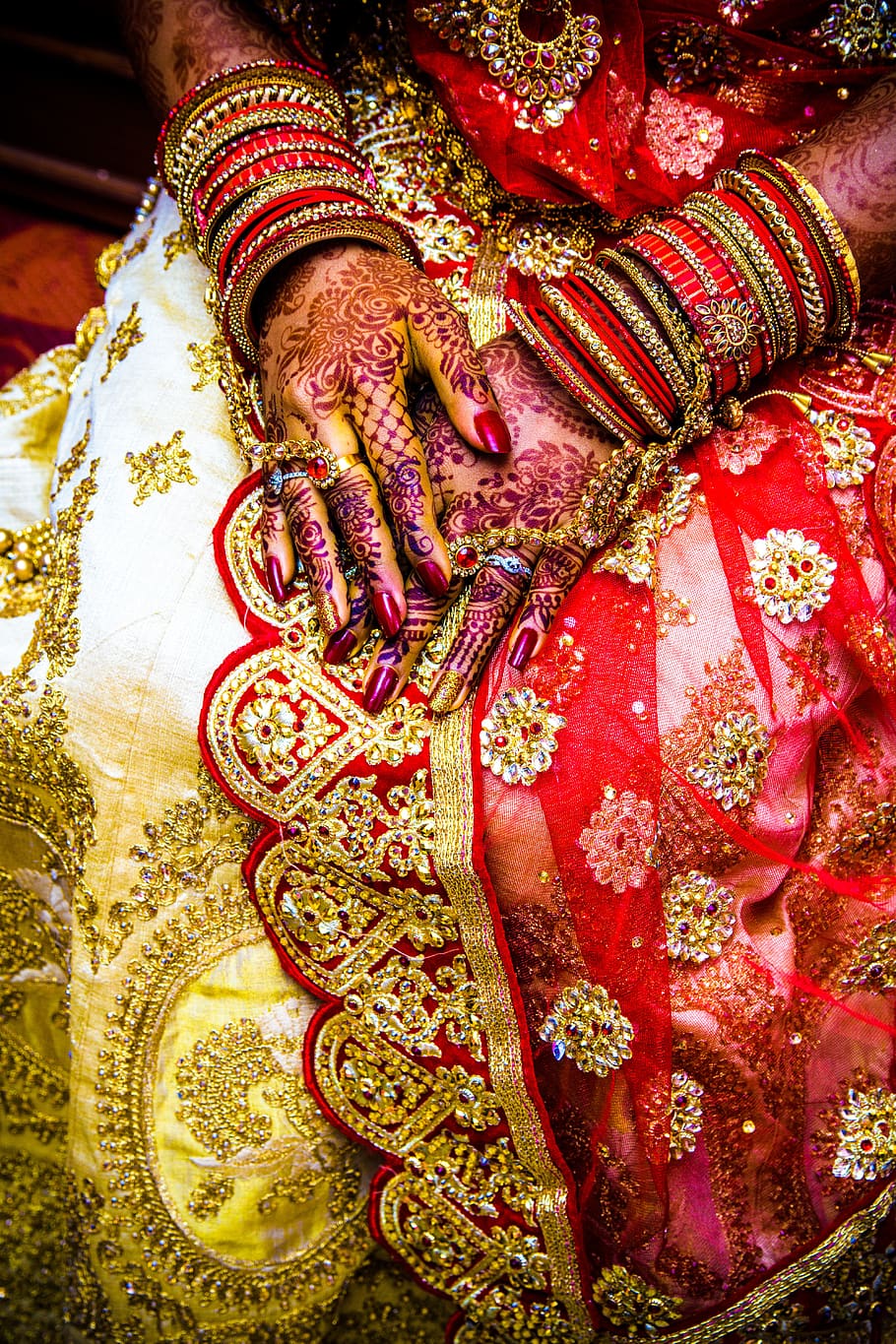 mehendi, bangles, wedding, jewelry, saree, gold, culture, indian, luxury, celebration