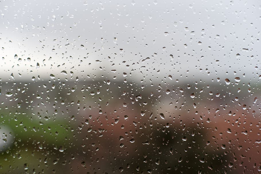 hujan, cuaca, badai, basah, maju, rintik hujan, langit, jendela, musim gugur, mengerikan