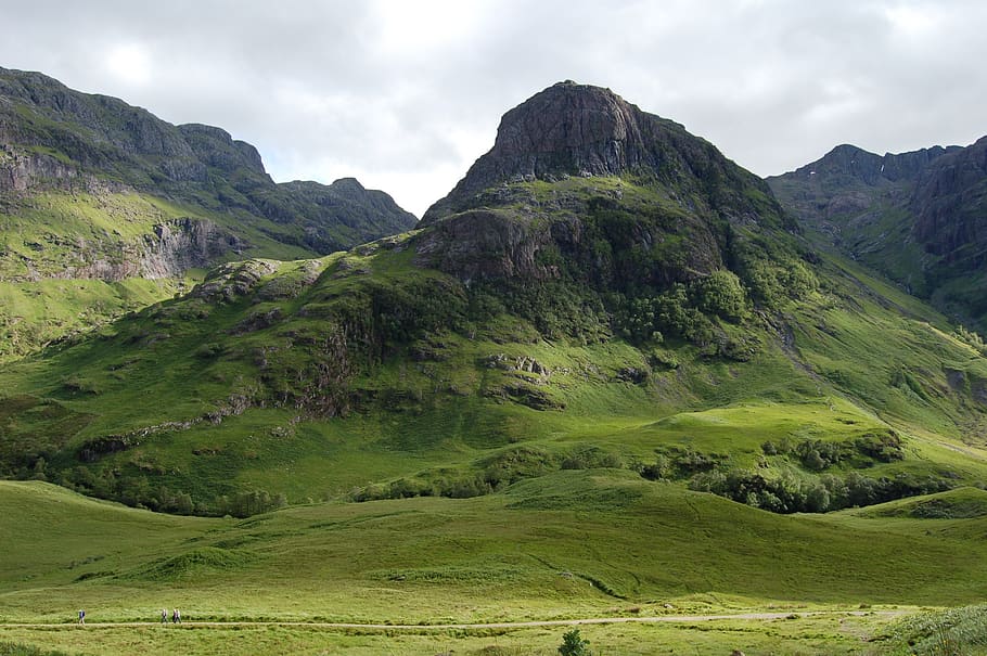 glencoe, glen, mountains, scotland, highlands, scottish, outdoor, scenic, landscape, scenics - nature