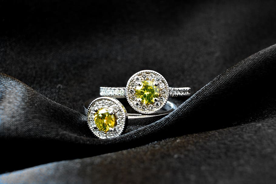 diamond, yellow, gold, ring, precious, jewellery, jewelry, custom, design, fashion