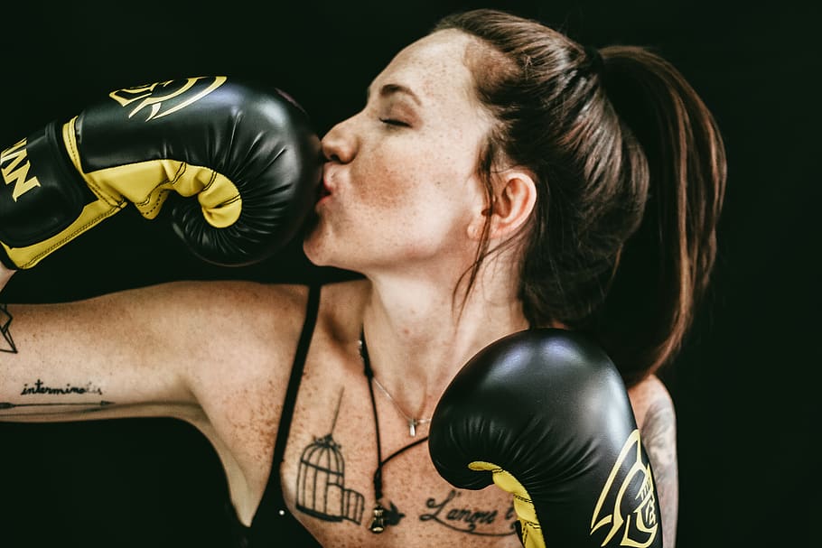 people, girl, boxing, gloves, fitness, exercise, work out, woman, boxing glove, boxing - sport