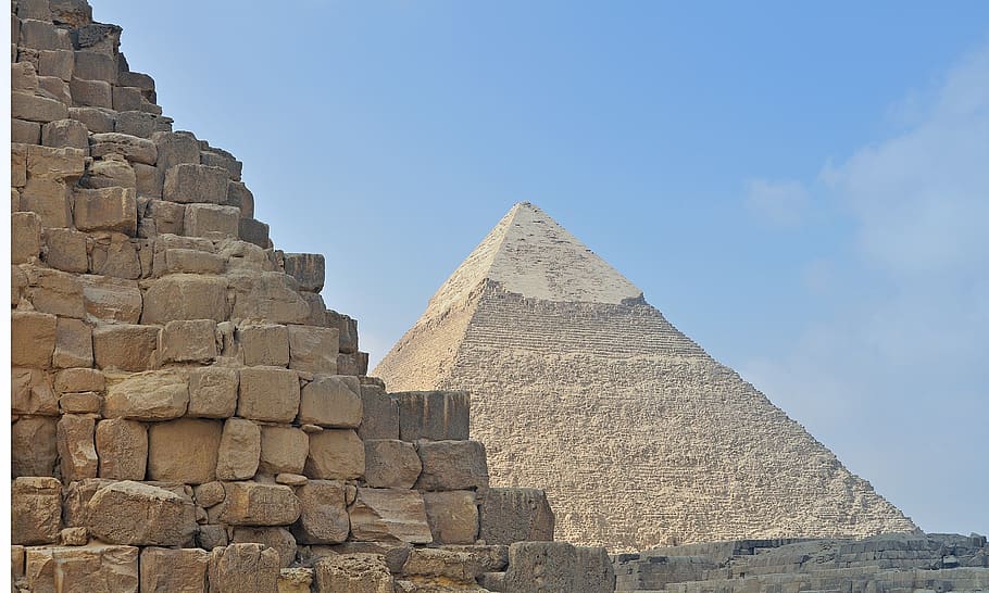 egypt, giza, pyramid, cairo, ancient, sand, history, architecture, ancient civilization, the past