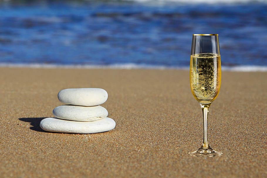 champagne, zen, peace, peaceful, beach, balance, meditation, religion, asia, water