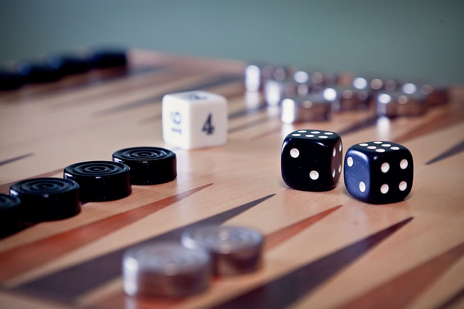 backgammon, game, board, dice, win, play, numbers, risk, luck, chance