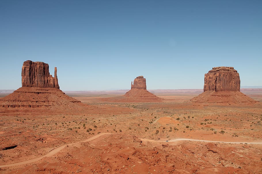 vale do monumento, américa, deserto, paisagem, vermelho, natureza, pedra, areia, arenito, seco