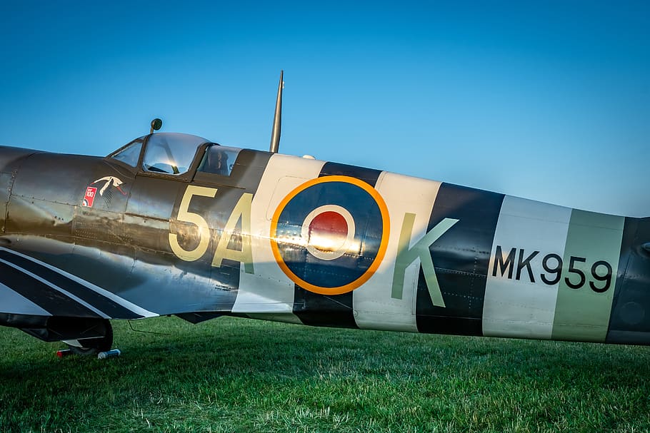 aircraft, wwii, airplane, military, propeller, war, vintage, classic, plane, fighter