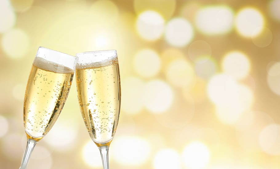 víspera de año nuevo, celebración, fiesta, cumpleaños, champaña, bebida, día de año nuevo, prost, alcohol, saludos de año nuevo