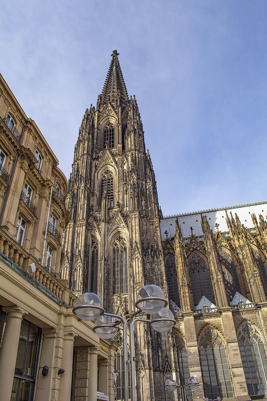 cologne, germany, europe, travel, architecture, rhine, church, river, landmark, spectacular