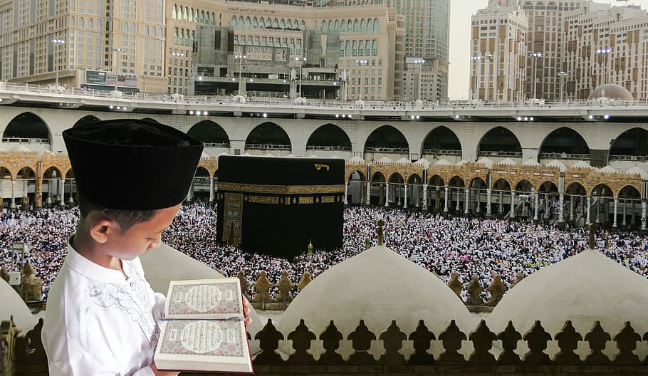 boy reading, holy, quran, mecca, islam, house of allah, mosque, muslim, kaaba, muhammad