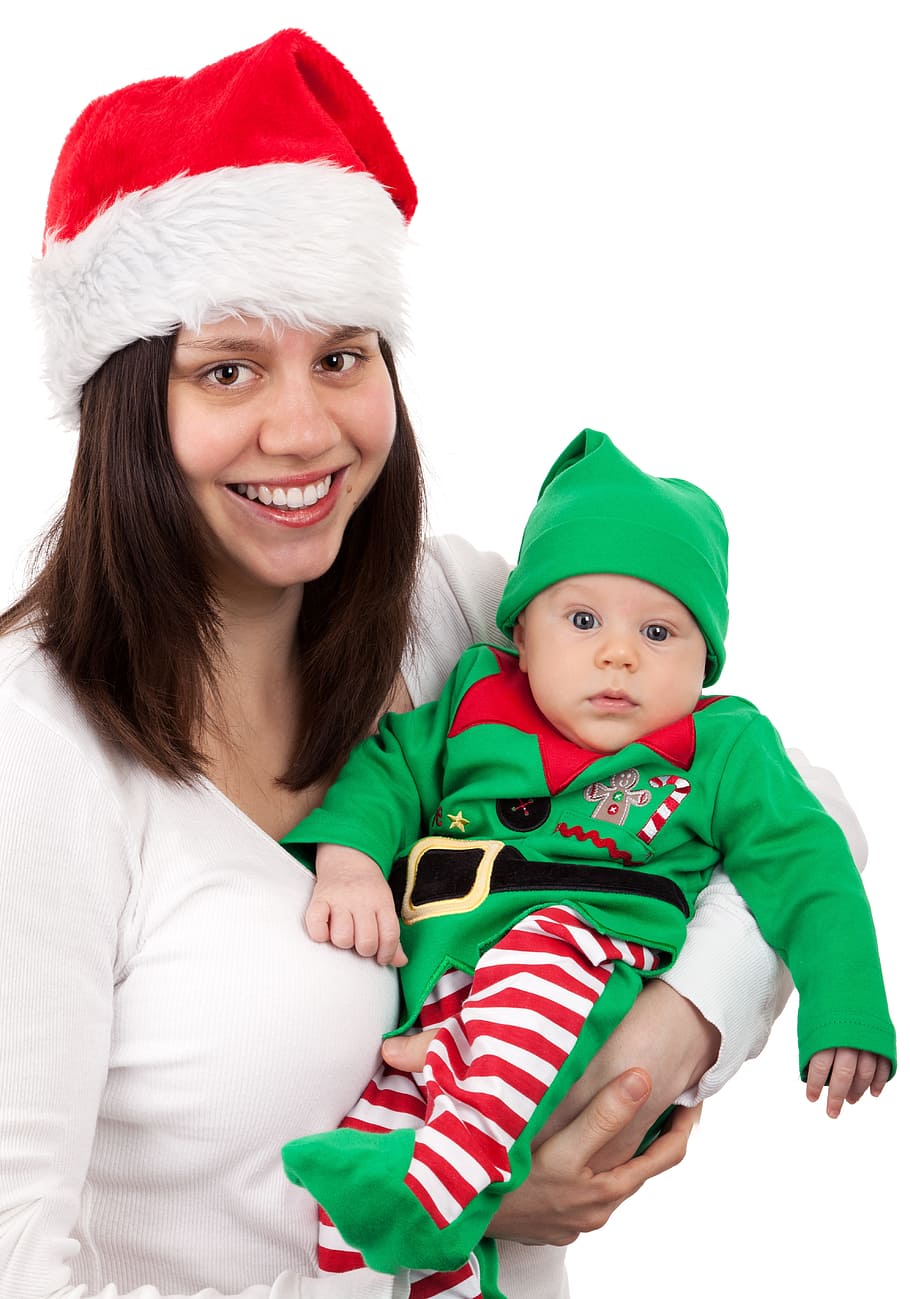 baby, infant, child, kid, cute, costumes, christmas, adorable, woman, lady