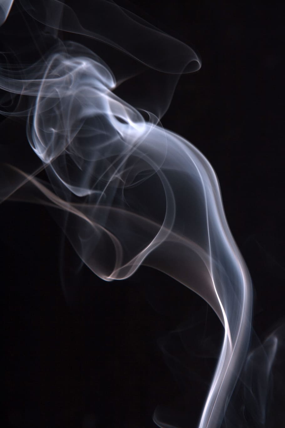 abstract, aroma, aromatherapy, background, black, isolated, smell, smoke, smoce, smoke - physical structure