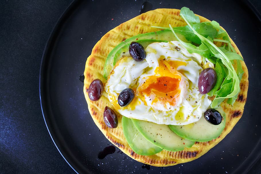 avocado, egg, toast, food, healthy, breakfast, delicious, plate, nutrition, vegetarian
