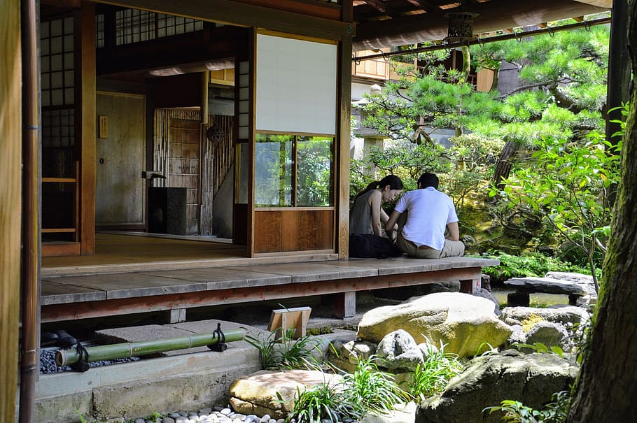 japan, house, architecture, japanese, garden, temple, culture, buddhism, landscape, shinto