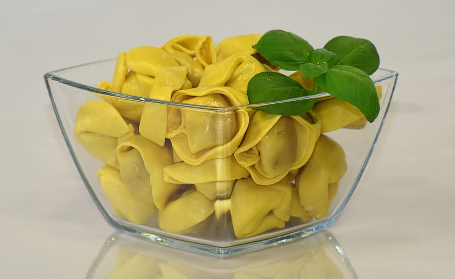 noodles, tortellini, pasta, carbohydrates, lunch, italy, italian, food, glass, background