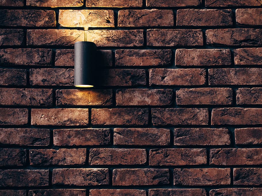 bricks, wall, light, texture, pattern, brick wall, brick, wall - building feature, built structure, architecture