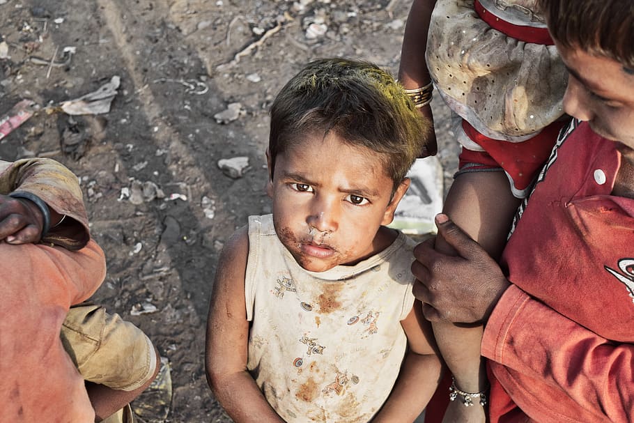 people, child, slums, india, kid, portrait, poverty, poor, young, sad