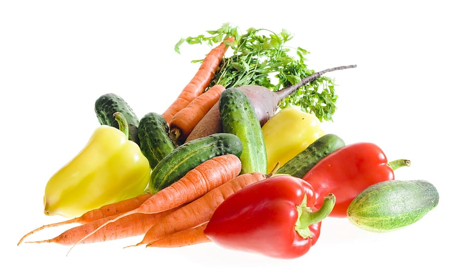 makanan, salad, segar, daun, hijau, organik, closeup, dedaunan, tidak ada, alami
