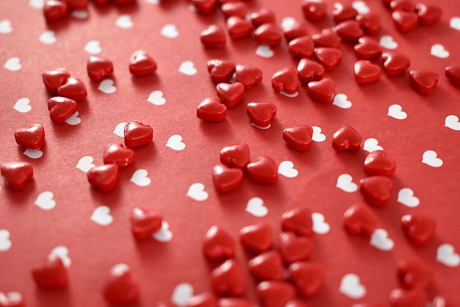 dia dos namorados, vermelho, corações, amor, plano de fundo, padrões, mente, romântico, cor rosa, planos de fundo