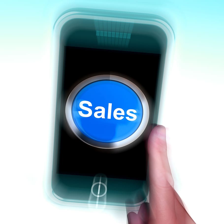 penjualan, ponsel, telepon, menunjukkan, promosi, penawaran, perdagangan, konsumerisme, kesepakatan, e-commerce