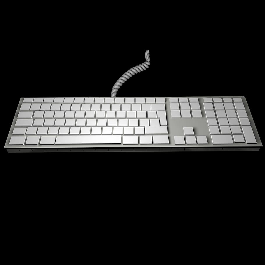 клавиатура, без надписи, клавиши, ввод, ПК, компьютер, writecomputertas, периферийные устройства, png, компьютерное оборудование