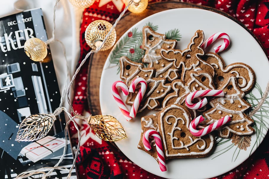 galletas de adorno de navidad, dulce, galleta, feriado, pan de jengibre, postre, navidad, festivo, diciembre, horneado