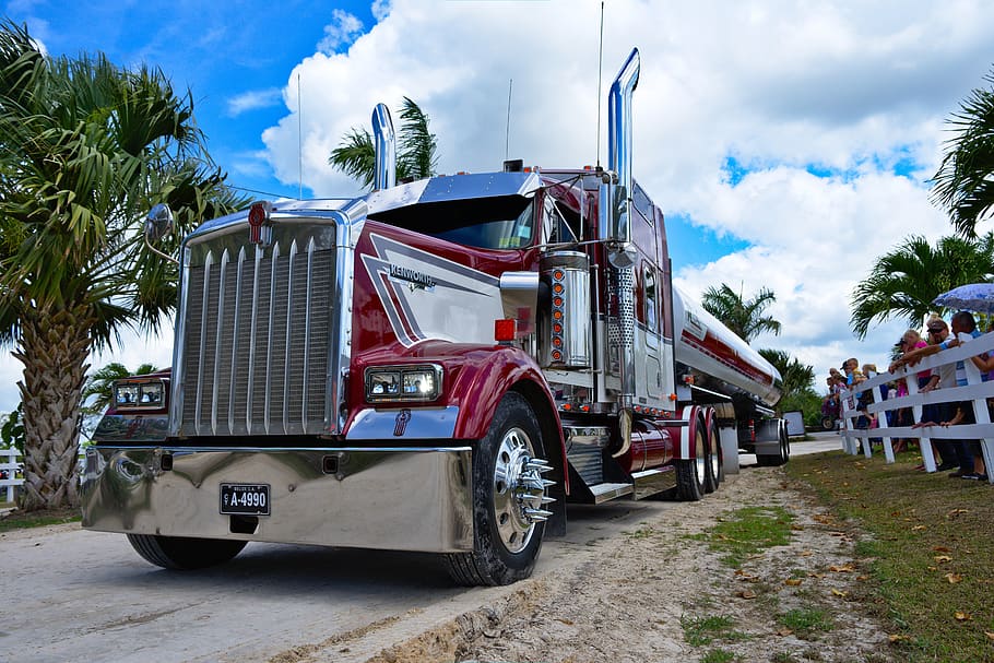 semi truck, big rig, transportation, truck, big, semi, rig, transport, vehicle, trailer