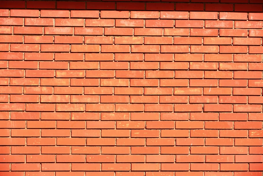brick, wall, red, background, interior, seamless, surface, closeup, decoration, cement
