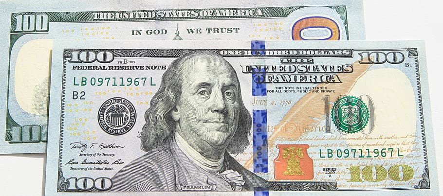 Dólar, dólares, nuevo, pila, facturas, montón, deuda, nadie, muchos, verde