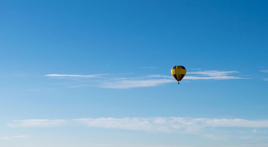 hot, air, balloon, flying, high, height, ride, human, activity, transport