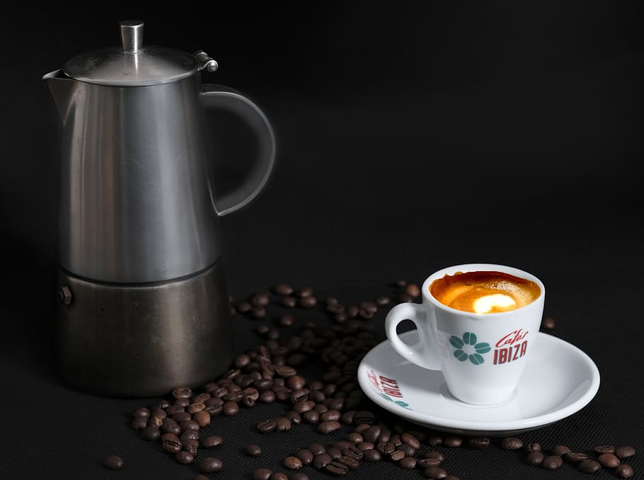 coffee, coffee cup, coffee beans, cafe, drink, crema, food and drink, refreshment, coffee - drink, mug