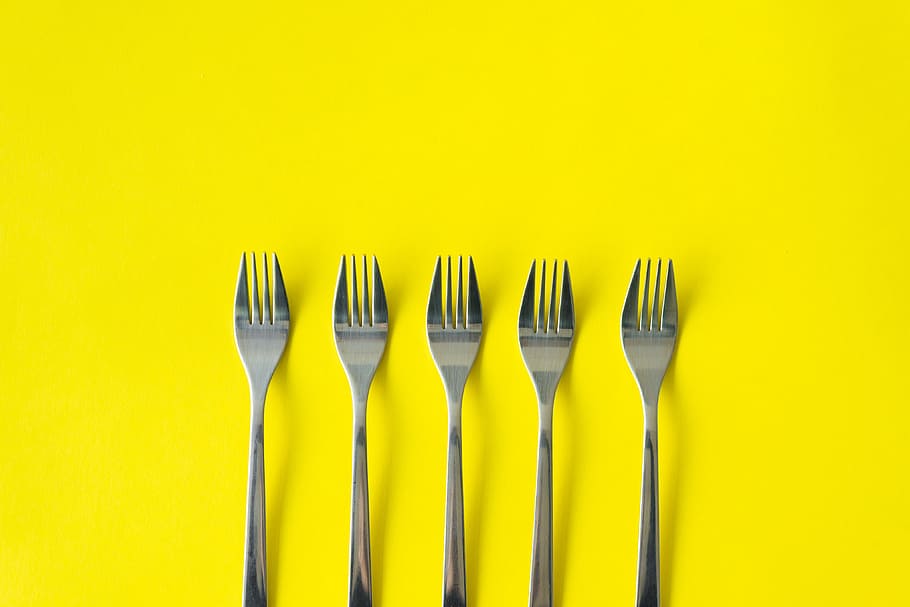 forks, cupboard, cutlery, dinner, eating, flat design, food, foodie, hungry, kitchen