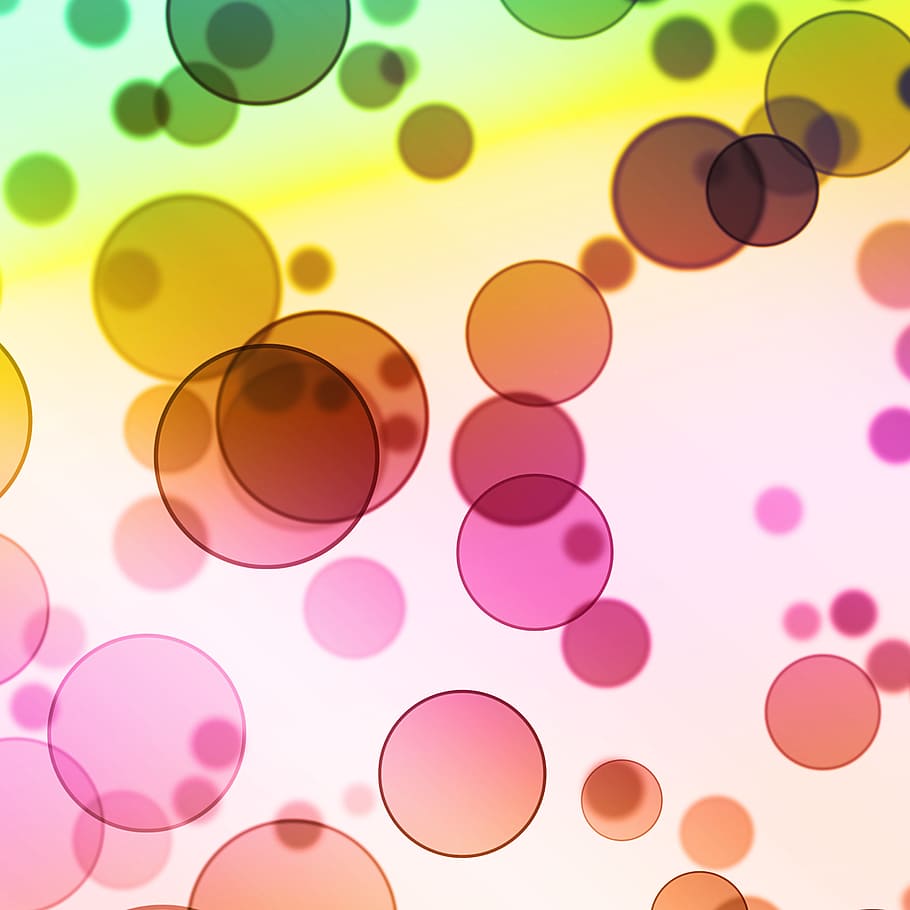 bokeh, abstract, background, beautiful, bright, bubbles, circles, color, colorful, cool