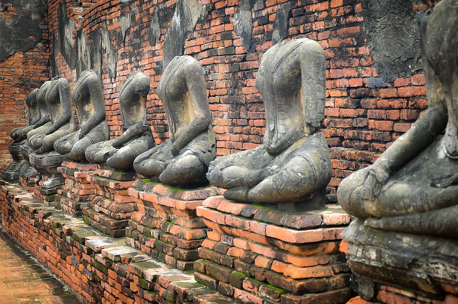 статуя будды, Таиланд, буддизм, Будда, статуя, Религия, Азия, Азиатский, буддист, культура