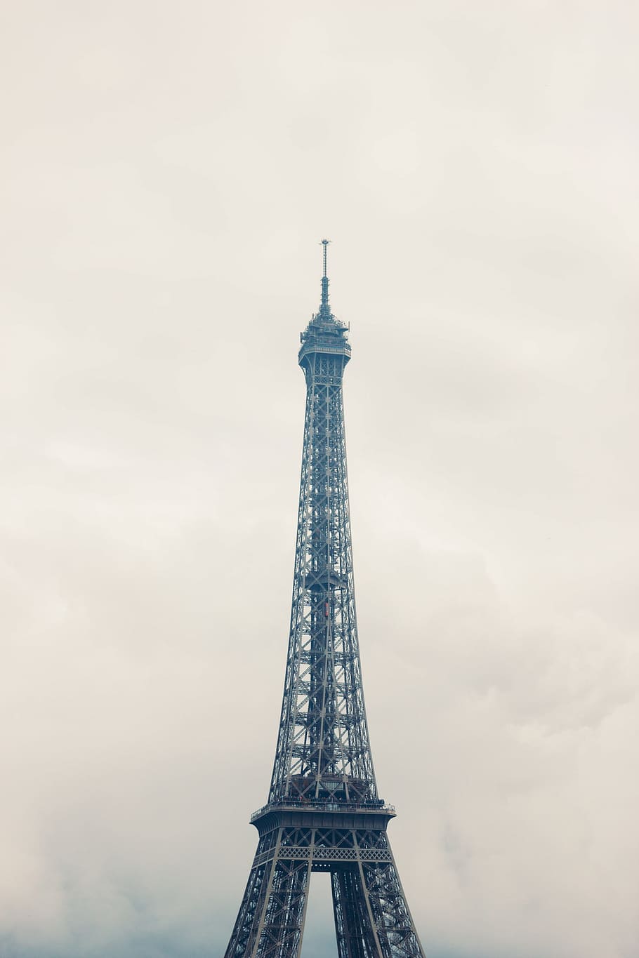 Torre Eiffel, nublado, día, arco, arquitectónico, arquitectura, puente, brillante, nube, fuente