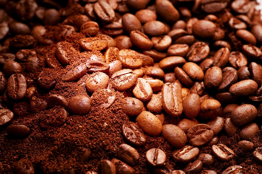kafe, alami, kopi, coklat, aroma, minuman, rasa, istirahat, pagi, dipanggang