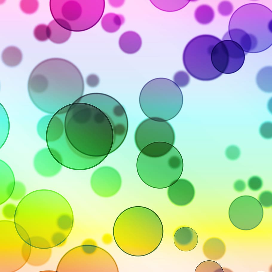 abstrato, fundo, brilhante, bolhas, círculo, círculos, cor, colorido, legal, cobertura