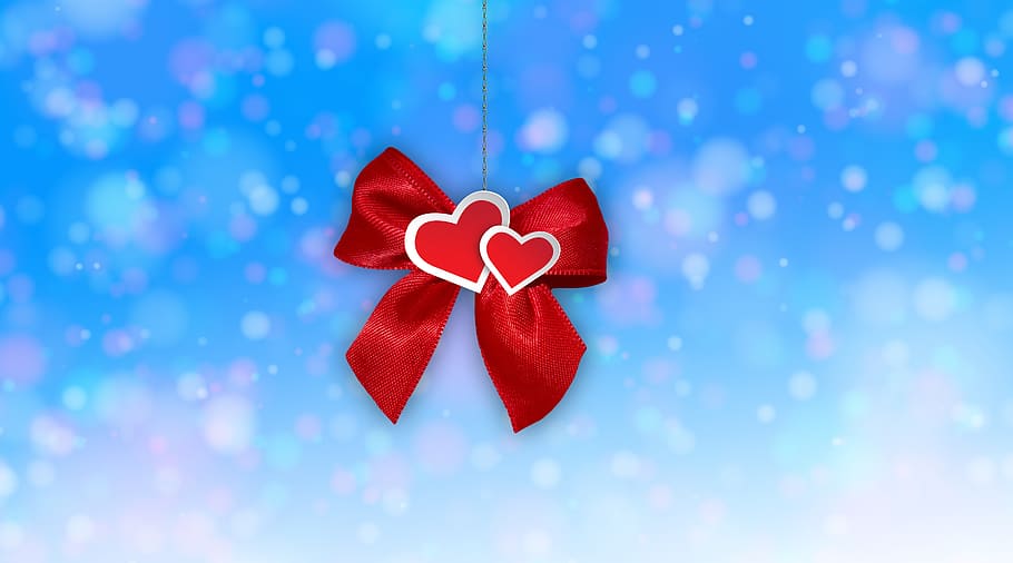 loop, heart, gift, bokeh, pair, christmas, give, love, warmth, birthday