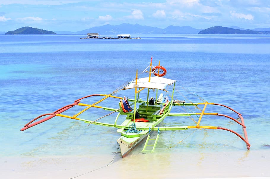 Filipinas, Isla, Palawan, Port Barton, playa, naturaleza, agua, viajes, mar, tropical