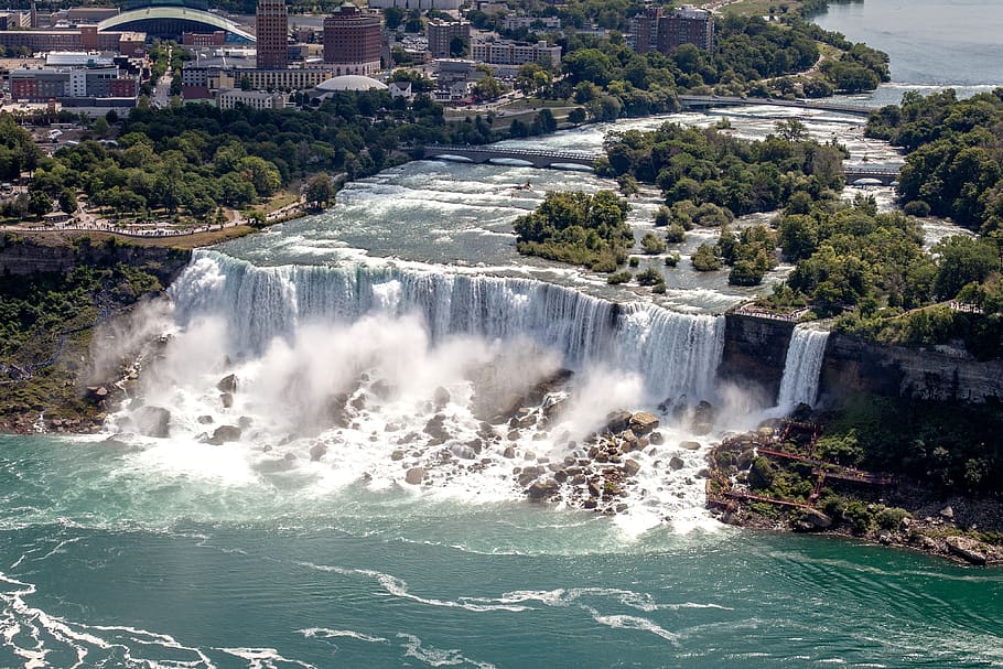 wonders of the world, falls, niagra falls, landscape, nature, water, outdoor, national, powerful, wonder
