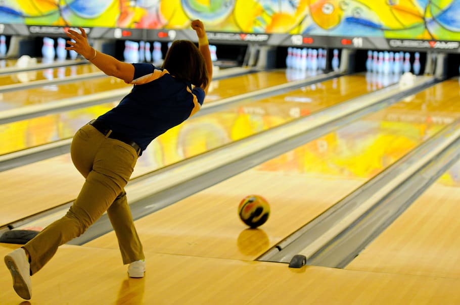 bowling, competition, sport, activity, thrill, alley, human, motion, playing, ball